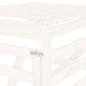 vidaXL Extensión para cobertizo de cubos de basura madera pino blanco vidaXL Extensión para cobertizo de cubos de basura madera pino blanco