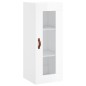 vidaXL Aparador alto madera contrachapada blanco brillo 34,5x34x180 cm vidaXL Aparador alto madera contrachapada blanco brillo 34,5x34x180 cm