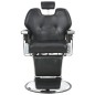 vidaXL Silla de peluquería de cuero sintético negra 72x68x98 cm vidaXL Silla de peluquería de cuero sintético negra 72x68x98 cm