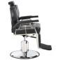 vidaXL Silla de peluquería de cuero sintético negra 72x68x98 cm vidaXL Silla de peluquería de cuero sintético negra 72x68x98 cm