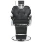 vidaXL Silla de peluquería de cuero sintético negra 72x68x98 cm vidaXL Silla de peluquería de cuero sintético negra 72x68x98 cm