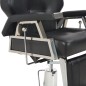vidaXL Silla de peluquería de cuero sintético negra 72x68x98 cm vidaXL Silla de peluquería de cuero sintético negra 72x68x98 cm
