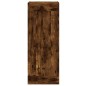 vidaXL Aparador de madera contrachapada roble ahumado 34,5x34x180 cm