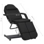 vidaXL Sillón de salón de belleza cuero sintético negro 180x62x78 cm vidaXL Sillón de salón de belleza cuero sintético negro 180x62x78 cm