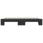 vidaXL Sofá con cama nido cuero sintético negro 90x200 cm vidaXL Sofá con cama nido cuero sintético negro 90x200 cm