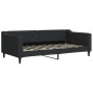 vidaXL Sofá cama nido tela negro 90x190 cm vidaXL Sofá cama nido tela negro 90x190 cm