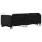 vidaXL Sofá cama nido tela negro 90x190 cm vidaXL Sofá cama nido tela negro 90x190 cm