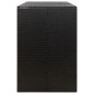 vidaXL Cobertizo para 3 contenedores de basura ratán PE 207x80x117 cm vidaXL Cobertizo para 3 contenedores de basura ratán PE 207x80x117 cm