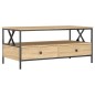 vidaXL Mesa de centro madera de ingeniería roble Sonoma 100x51x45 cm vidaXL Mesa de centro madera de ingeniería roble Sonoma 100x51x45 cm