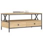 vidaXL Mesa de centro madera de ingeniería roble Sonoma 100x51x45 cm vidaXL Mesa de centro madera de ingeniería roble Sonoma 100x51x45 cm