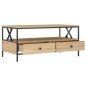 vidaXL Mesa de centro madera de ingeniería roble Sonoma 100x51x45 cm vidaXL Mesa de centro madera de ingeniería roble Sonoma 100x51x45 cm
