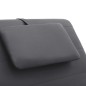 vidaXL Diván de masaje con almohada de cuero artificial gris vidaXL Diván de masaje con almohada de cuero artificial gris