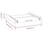 vidaXL Kit de apilamiento para lavadora con estante extraíble vidaXL Kit de apilamiento para lavadora con estante extraíble