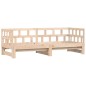 vidaXL Sofá cama nido madera maciza de pino 90x190 cm vidaXL Sofá cama nido madera maciza de pino 90x190 cm