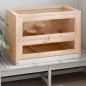 vidaXL Jaula para hámster madera maciza abeto 60x35,5x42 cm vidaXL Jaula para hámster madera maciza abeto 60x35,5x42 cm