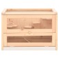 vidaXL Jaula para hámster madera maciza abeto 60x35,5x42 cm vidaXL Jaula para hámster madera maciza abeto 60x35,5x42 cm