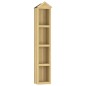 vidaXL Caseta herramientas jardín 40x33x222 cm madera pino impregnada vidaXL Caseta herramientas jardín 40x33x222 cm madera pino impregnada