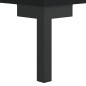 vidaXL Aparador de madera contrachapada negro 34,5x34x180 cm vidaXL Aparador de madera contrachapada negro 34,5x34x180 cm