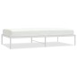 vidaXL Estructura de cama metal blanca 100x190 cm vidaXL Estructura de cama metal blanca 100x190 cm