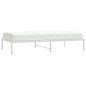 vidaXL Estructura de cama metal blanca 100x190 cm vidaXL Estructura de cama metal blanca 100x190 cm