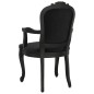 vidaXL Sillas de comedor 2 uds terciopelo negro 62x59,5x100,5 cm vidaXL Sillas de comedor 2 uds terciopelo negro 62x59,5x100,5 cm