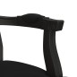 vidaXL Sillas de comedor 2 uds terciopelo negro 62x59,5x100,5 cm vidaXL Sillas de comedor 2 uds terciopelo negro 62x59,5x100,5 cm