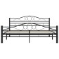 vidaXL Estructura de cama de acero negro 160x200 cm vidaXL Estructura de cama de acero negro 160x200 cm