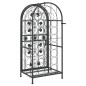 vidaXL Botellero para 33 botellas hierro forjado negro 45x36x100 cm vidaXL Botellero para 33 botellas hierro forjado negro 45x36x100 cm