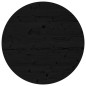 vidaXL Tablero de mesa redondo madera maciza de pino negro Ø80x3 cm vidaXL Tablero de mesa redondo madera maciza de pino negro Ø80x3 cm