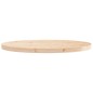 vidaXL Tablero de mesa redondo madera maciza de pino Ø80x3 cm