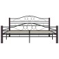 vidaXL Estructura de cama de metal negra 160x200 cm vidaXL Estructura de cama de metal negra 160x200 cm