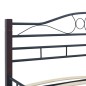 vidaXL Estructura de cama de metal negra 160x200 cm vidaXL Estructura de cama de metal negra 160x200 cm