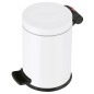 Hailo Papelera con pedal Solid blanco S 4L Hailo Papelera con pedal Solid blanco S 4L