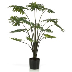 Emerald Filodendro artificial en maceta 95 cm