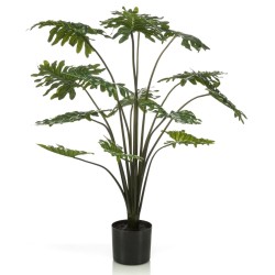 Emerald Filodendro artificial en maceta 95 cm
