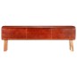 vidaXL Banco potro gimnasio cuero y madera acacia maciza marrón 160 cm vidaXL Banco potro gimnasio cuero y madera acacia maciza marrón 160 cm