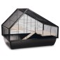 Beeztees Jaula para roedores Boas 76x46x57 cm negro Beeztees Jaula para roedores Boas 76x46x57 cm negro
