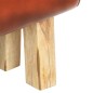 vidaXL Banco potro gimnasio cuero y madera acacia maciza marrón 160 cm vidaXL Banco potro gimnasio cuero y madera acacia maciza marrón 160 cm