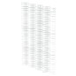 EISL Cortina de ducha con ondas blanco 200x180x0,2 cm EISL Cortina de ducha con ondas blanco 200x180x0,2 cm