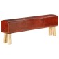 vidaXL Banco potro gimnasio cuero y madera acacia maciza marrón 160 cm vidaXL Banco potro gimnasio cuero y madera acacia maciza marrón 160 cm