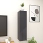 vidaXL Muebles de salón de pared 4 uds gris 30,5x30x30 cm vidaXL Muebles de salón de pared 4 uds gris 30,5x30x30 cm