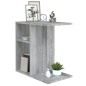 vidaXL Mesa auxiliar de madera contrachapada gris Sonoma 50x30x50 cm vidaXL Mesa auxiliar de madera contrachapada gris Sonoma 50x30x50 cm