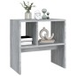 vidaXL Mesa auxiliar de madera contrachapada gris Sonoma 50x30x50 cm vidaXL Mesa auxiliar de madera contrachapada gris Sonoma 50x30x50 cm