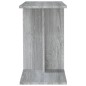 vidaXL Mesa auxiliar de madera contrachapada gris Sonoma 50x30x50 cm vidaXL Mesa auxiliar de madera contrachapada gris Sonoma 50x30x50 cm