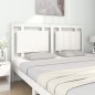 vidaXL Cabecero de cama madera maciza de pino blanco 155,5x4x100 cm vidaXL Cabecero de cama madera maciza de pino blanco 155,5x4x100 cm