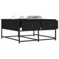 vidaXL Mesa de centro madera de ingeniería negro 80x80x40 cm vidaXL Mesa de centro madera de ingeniería negro 80x80x40 cm