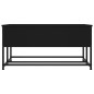 vidaXL Mesa de centro madera de ingeniería negro 80x80x40 cm vidaXL Mesa de centro madera de ingeniería negro 80x80x40 cm