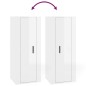 vidaXL Set de muebles de TV 6 pzas madera contrachapada blanco brillo vidaXL Set de muebles de TV 6 pzas madera contrachapada blanco brillo