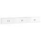 vidaXL Muebles para TV de pared 3 uds blanco brillante 100x34,5x40 cm vidaXL Muebles para TV de pared 3 uds blanco brillante 100x34,5x40 cm