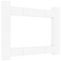 vidaXL Set de muebles de TV 8 pzas madera contrachapada blanco brillo